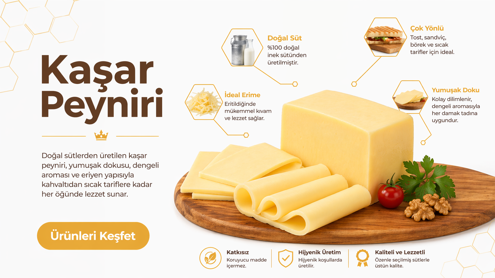 Burdur Kahvaltılarının Vazgeçilmezi: Özel Üretim Kumru Süt Ürünleri Eski Kaşar